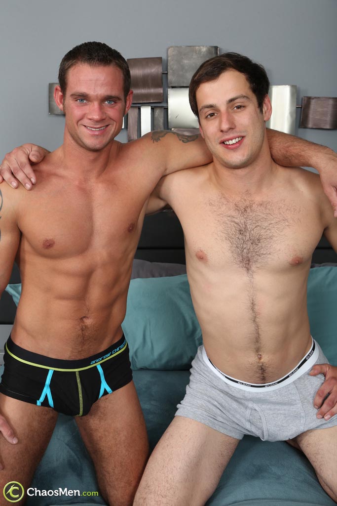 Gay men Cooper Reed & Truman have hardcore anal sex after steamy oral foreplay  