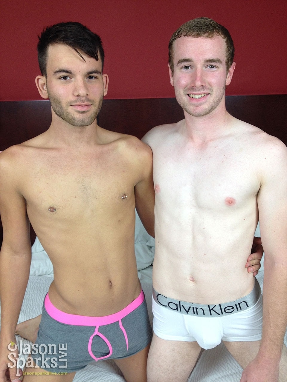 Gay couple Zach Lockhart & Declan McClain blow each other & have anal sex  