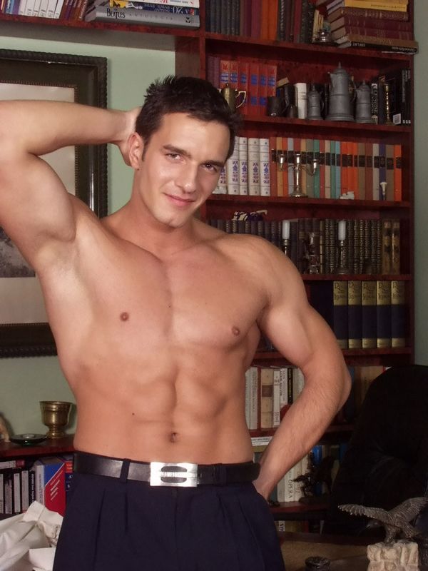 Handsome Gay Showing Off His Perfect Muscular Body And Beati...  